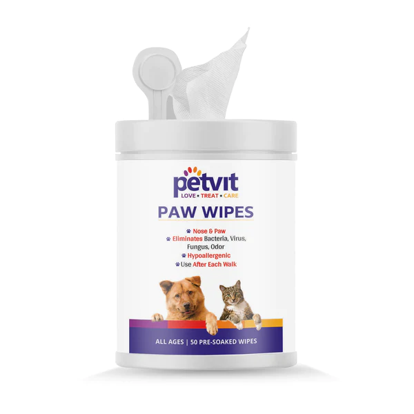 Nose And Paw Wipes 